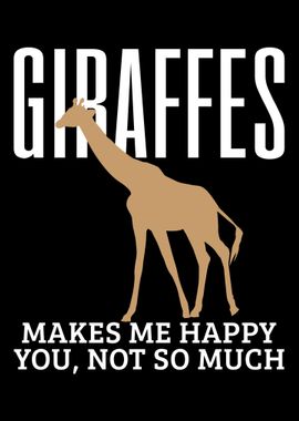 Giraffe Zookeeper Sarcasm