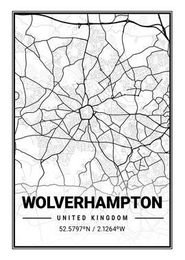 Wolverhampton City Map