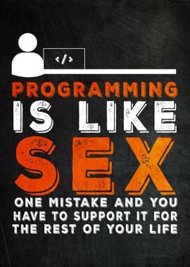 Programming Is Like Sex