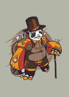 Steampunk Panda