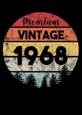 Retro 1968 Birthday Gift