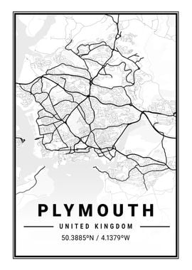 Plymouth Light City Map