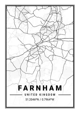 Farnham Light City Map