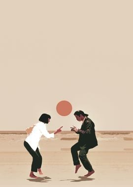 Pulp Fiction Dance Artwork