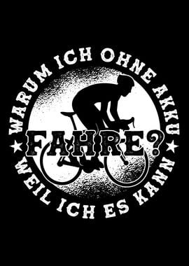 Biking German Quote