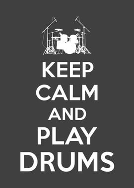 Keep Calm Drummer