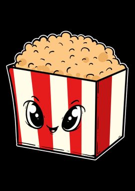 Popcorn Movie Cute Moviego