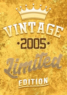 Vintage 2005 Limited Ed