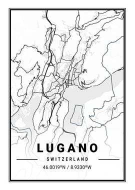 Lugano Light City Map