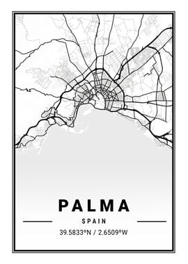 Palma Light City Map