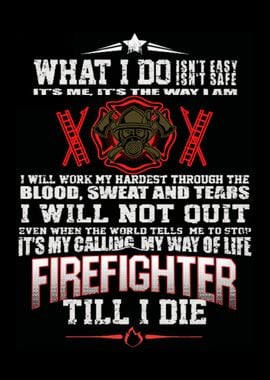 Proud To Be A Firefighter