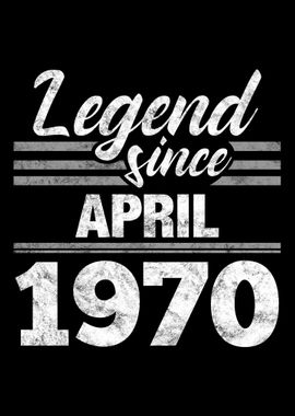 Legend Since April 1970