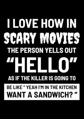 Horror Movie Hello Hallowe