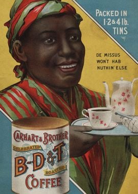 Coffee vintage poster