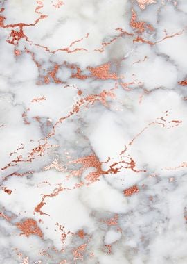 Rose Gold Marble 02