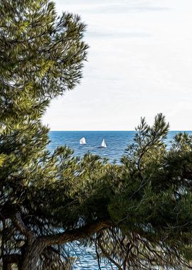 Seacoast of Cap Martin