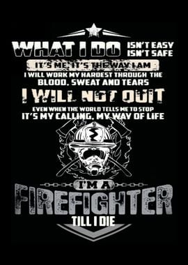 Proud To Be A Firefighter