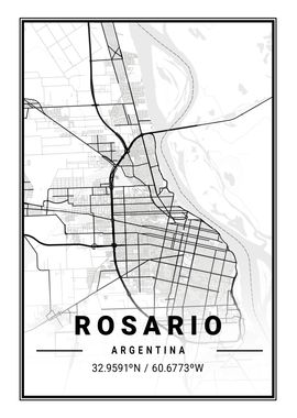 Rosario Light City Map