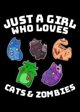 Cat Zombie girl friends