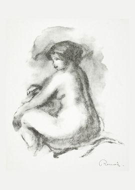 Study of naked woman