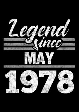 Legend Since May 1978