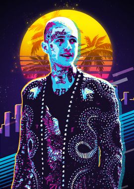 LIL PEEP RETRO 80S