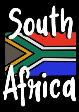 South Africa African Flag