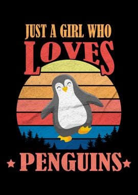 Girl Loves Penguins