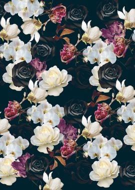 Abstract floral background