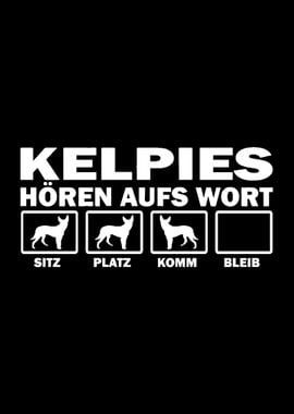 Kelpies hoeren aufs Wort