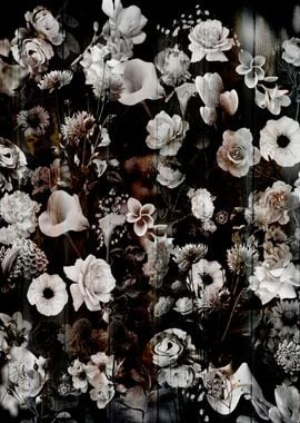 Abstract floral background