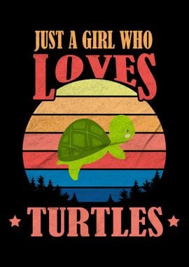 Girl Loves Turtles