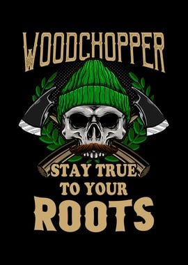 Woodchopper Roots Skull