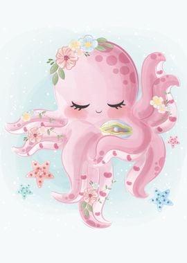 Beautiful octopus