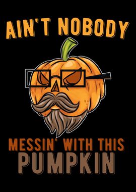 Halloween pumpkin Hipster