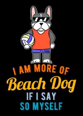 Dog lovers beach volleybal