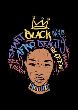 Black Queen Graffiti Words