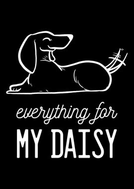 Dachshund Daisy Dog Lover