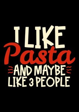 Pasta Foodie Introvert