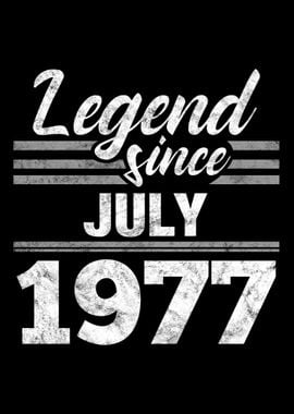 Legend Since July 1977