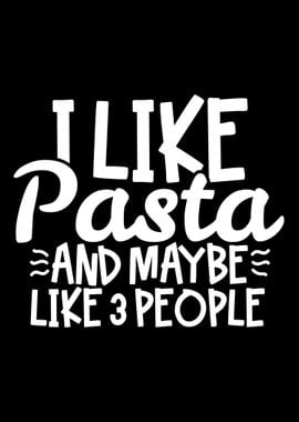 Pasta Foodie Introvert