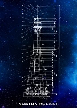 vostok rocket blueprint