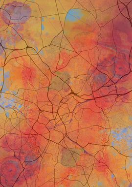 Birmingham Street Map