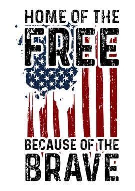 Home Of The Free Because O