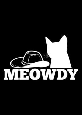 Cat Meowdy Cowboy