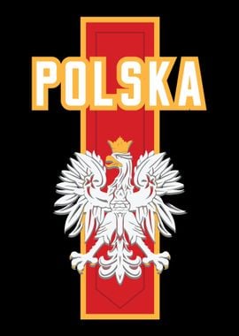 Poland Polska Eagle Flag G