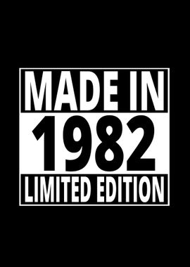 Made in 1982 Limited Editi