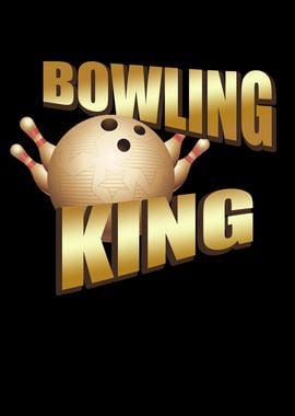 Bowling King Bowler Gift