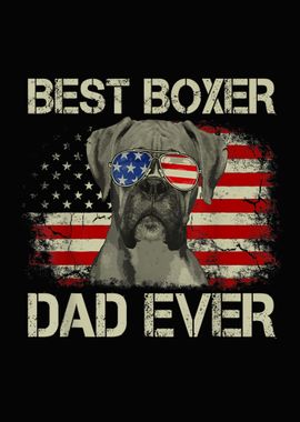 Mens Best Boxer Dad Ever 