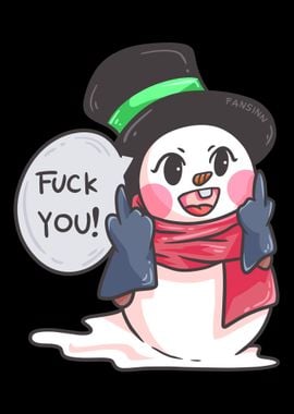 Fuck You Snowman Winter Ch